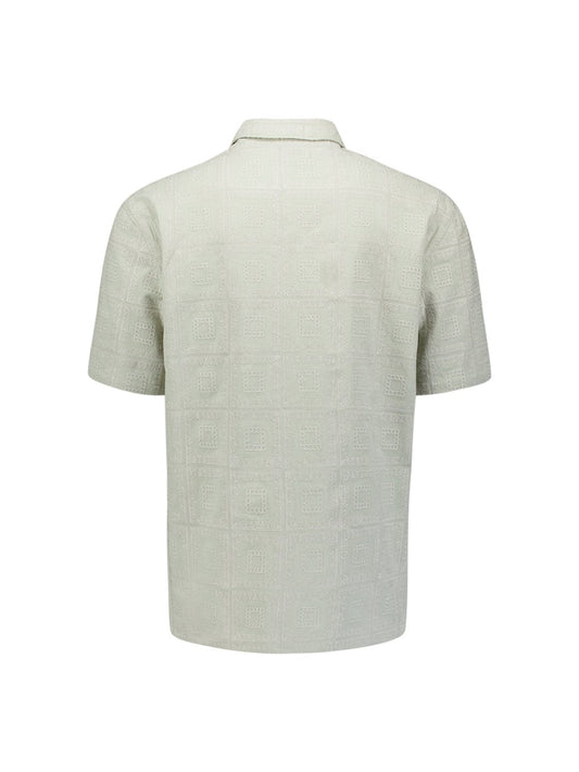 Shirt Square Emroidery Green