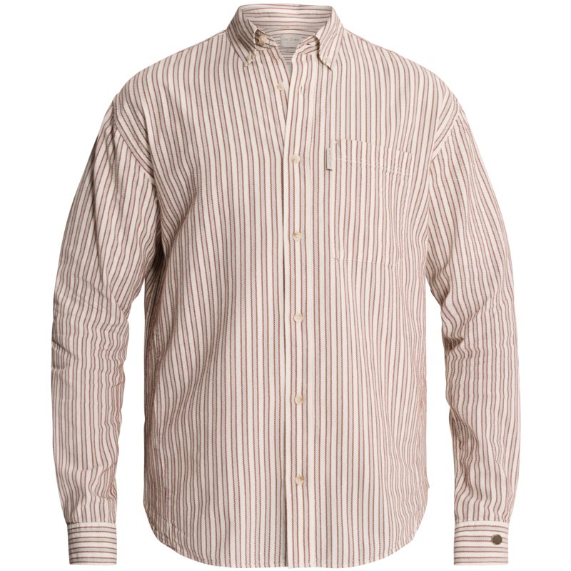 Shirt Stripe Mahogany