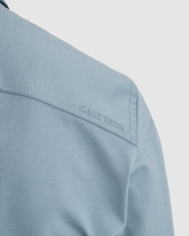 Shirt Twill Jersey Blue Mirage