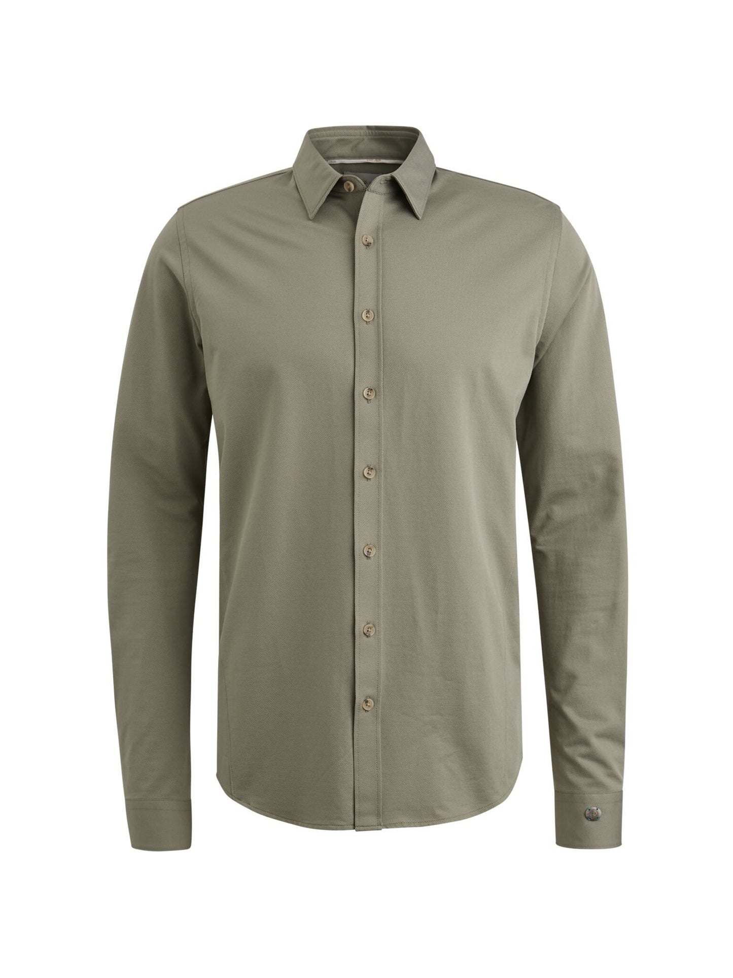 Shirt Twill Jersey Smokey Oliv