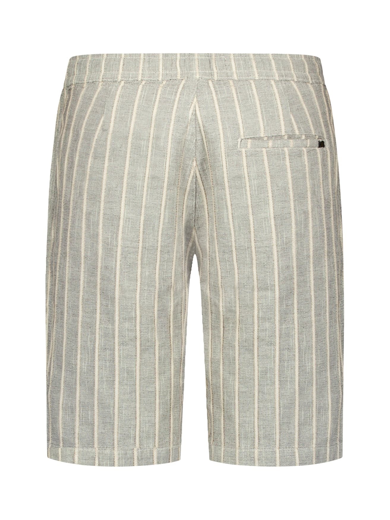 Short Chino Striped Sand