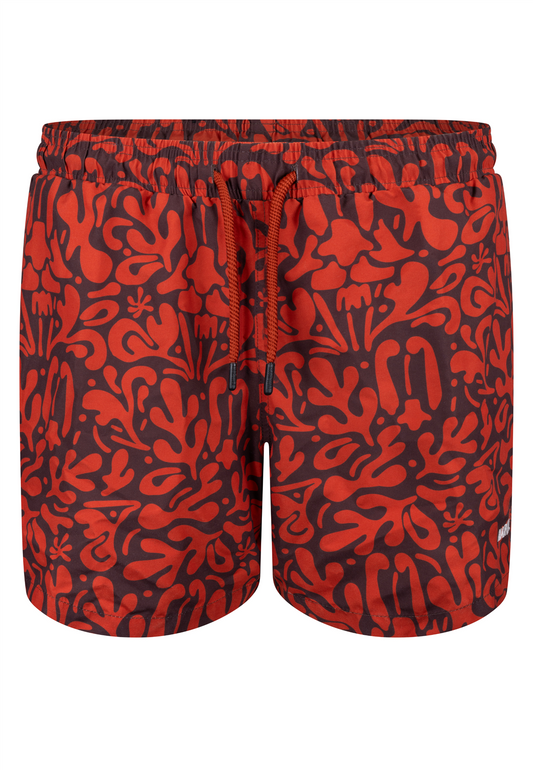 Splash Orange Zwemshort