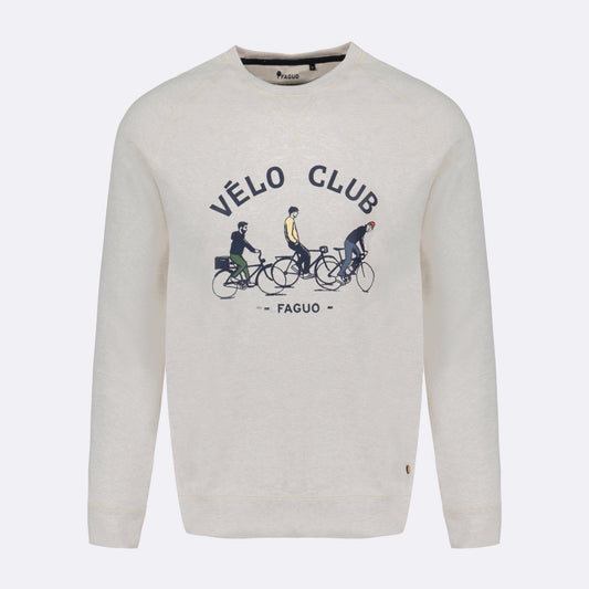 Sweat Darny Cotton Velo Beige
