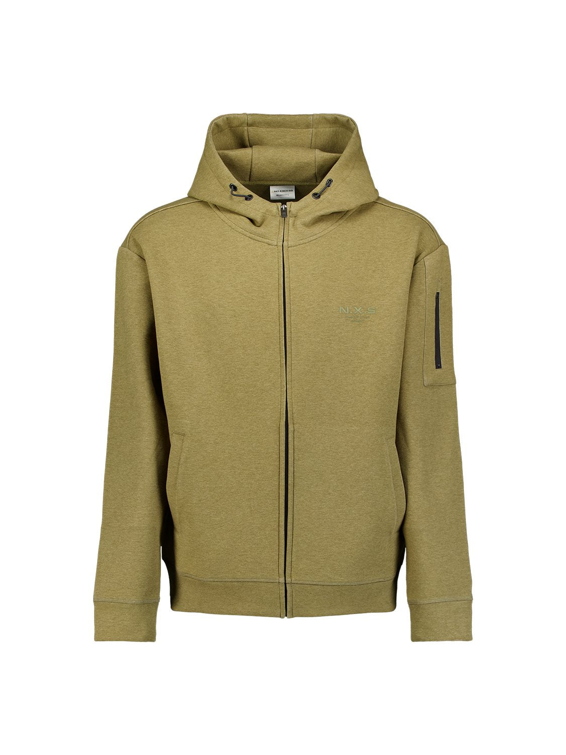 Sweater Hooded Moss
