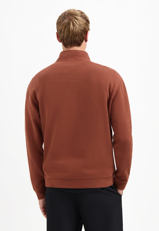 Sweater Soft Rib Relaxed Terra