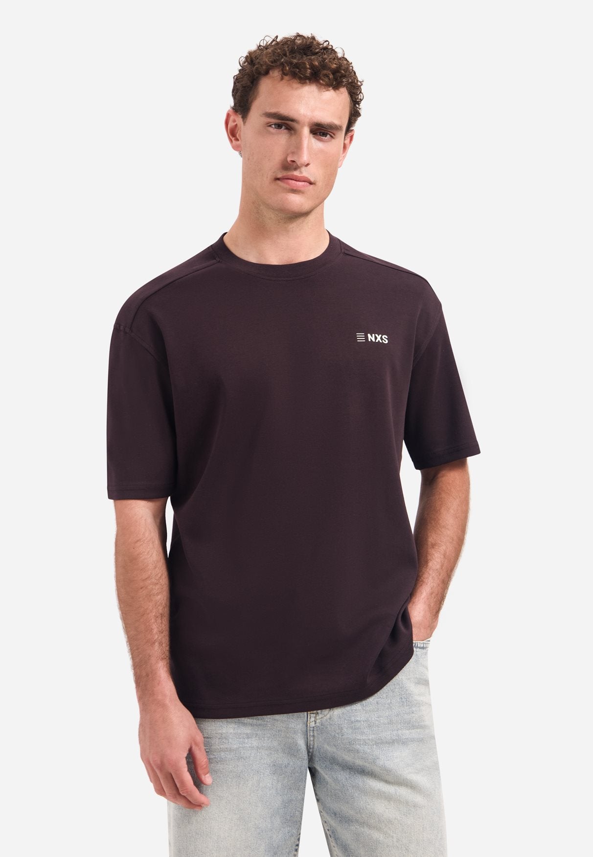 T-shirt Graphic Dark Brown
