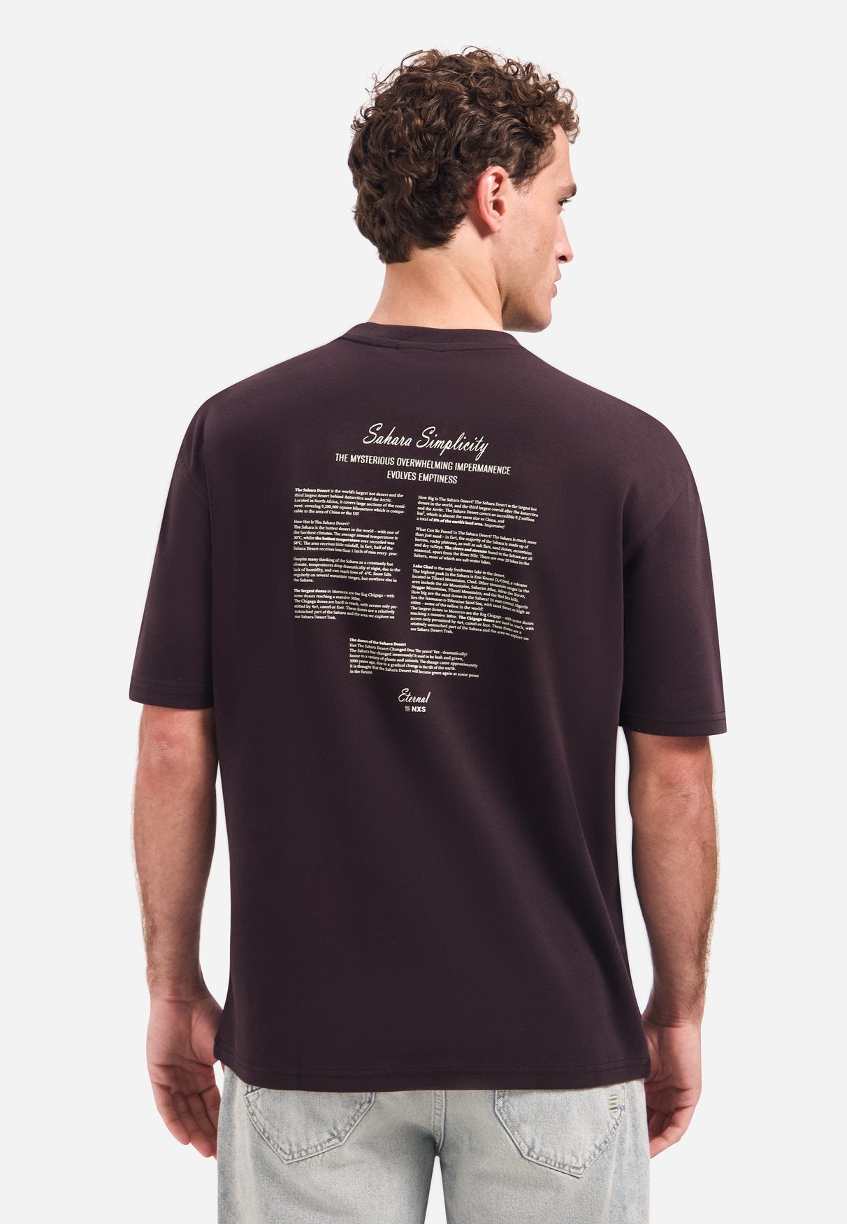 T-shirt Graphic Dark Brown