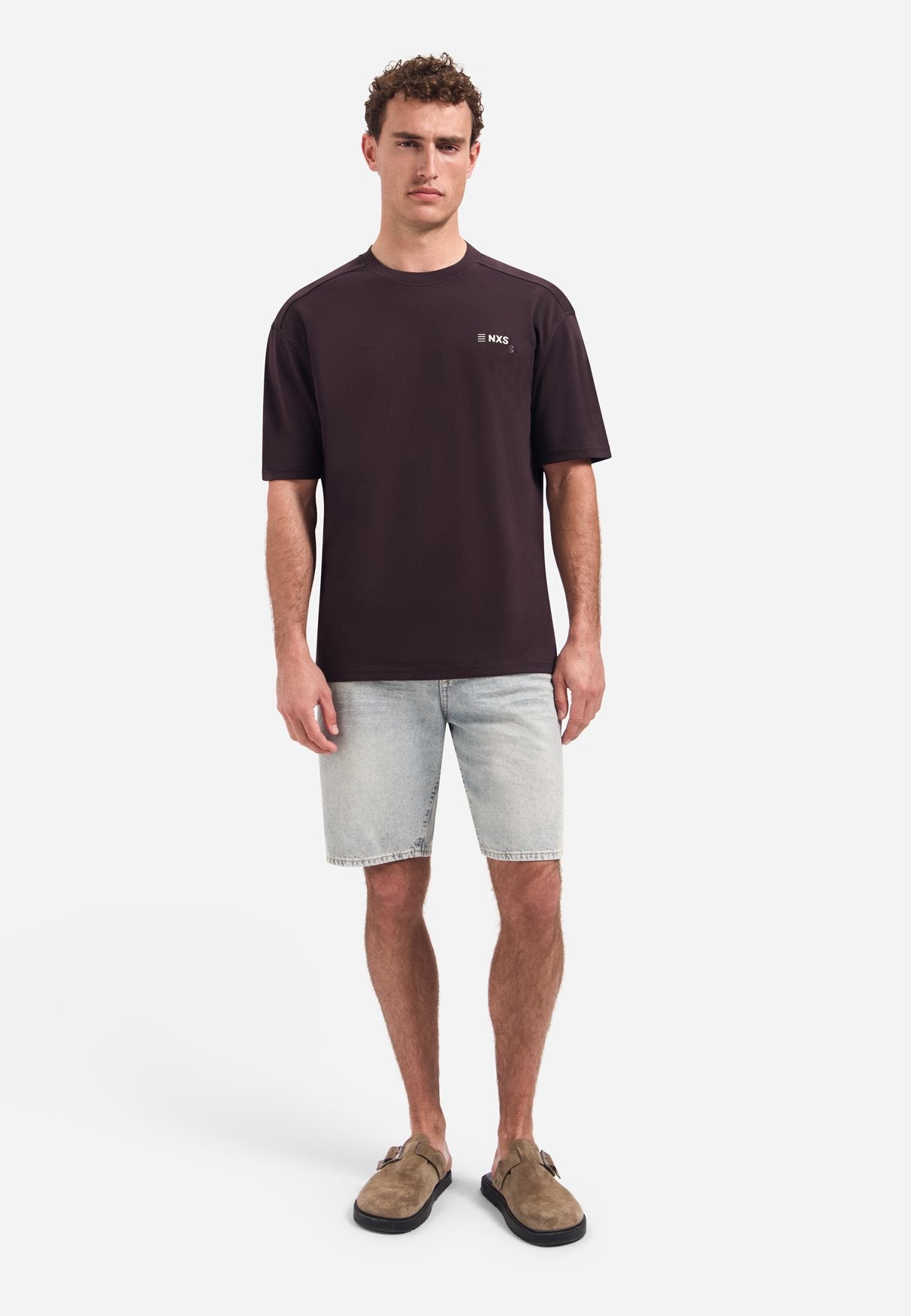T-shirt Graphic Dark Brown
