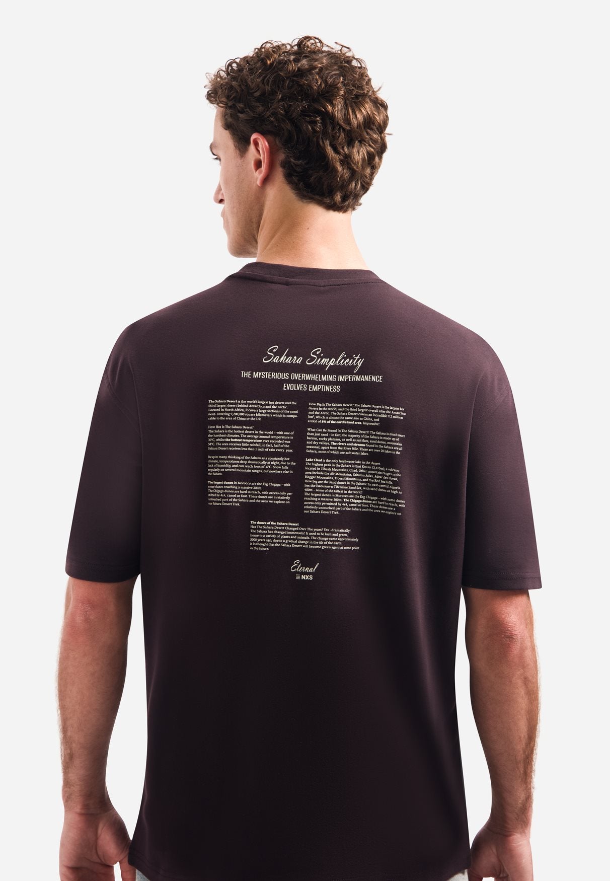 T-shirt Graphic Dark Brown