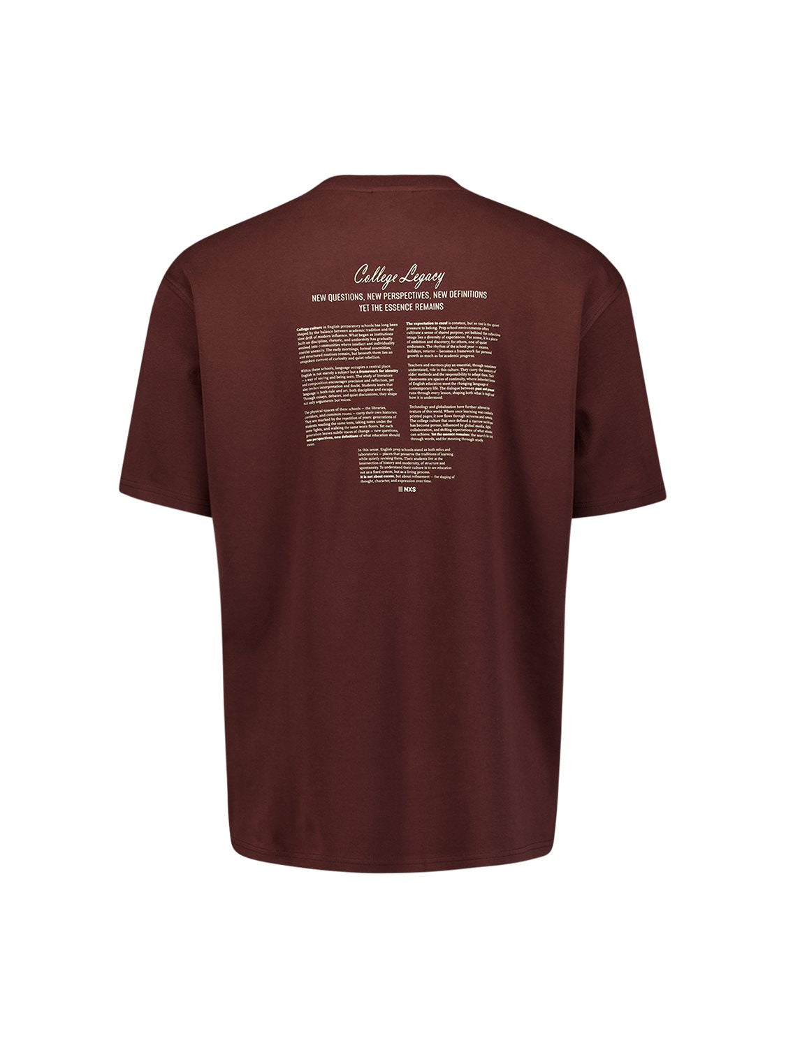 T-shirt Graphic Dark Brown