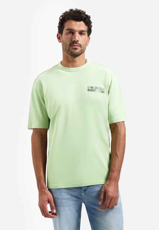 T-shirt Heavy Interlock Green