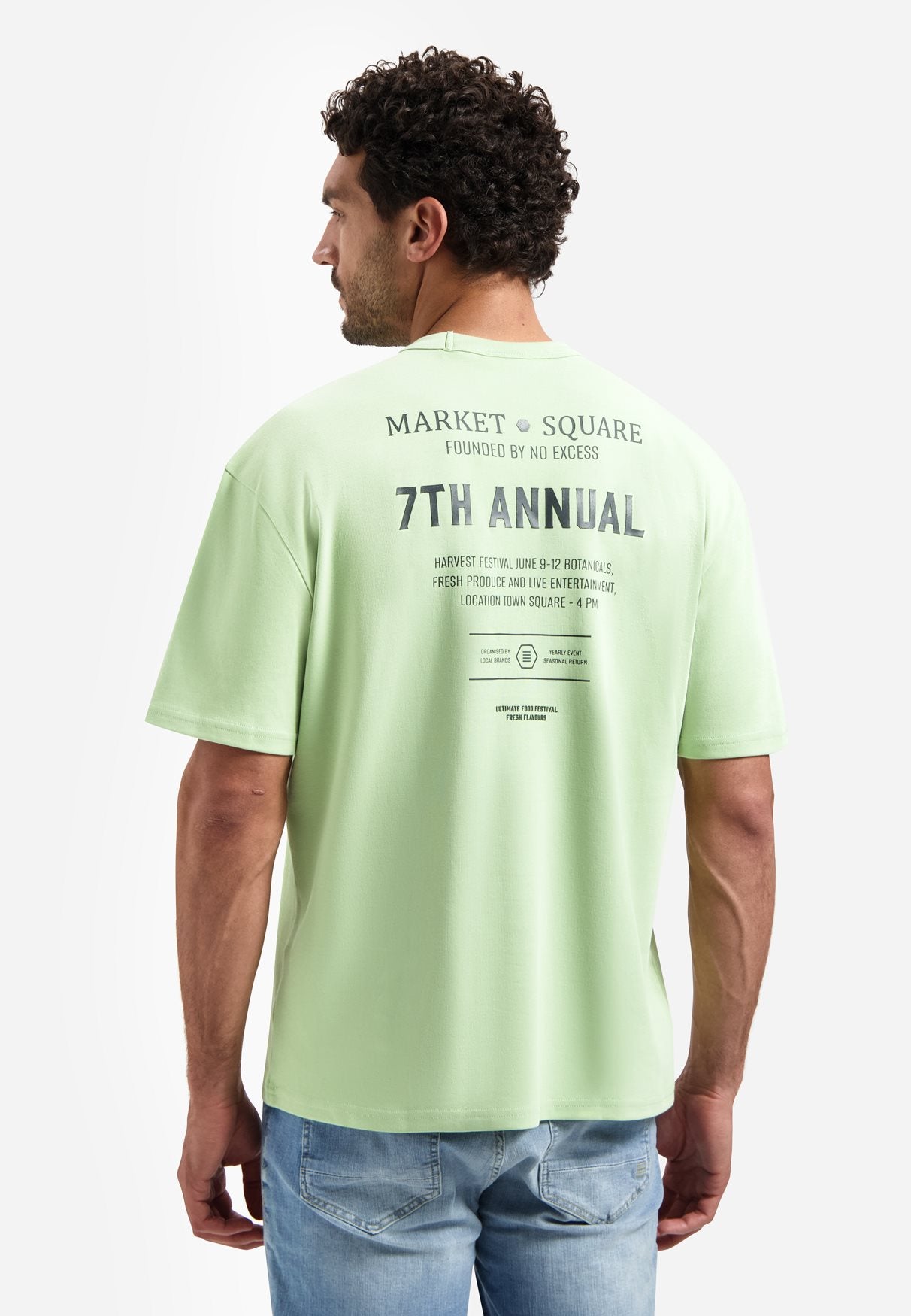 T-shirt Heavy Interlock Green
