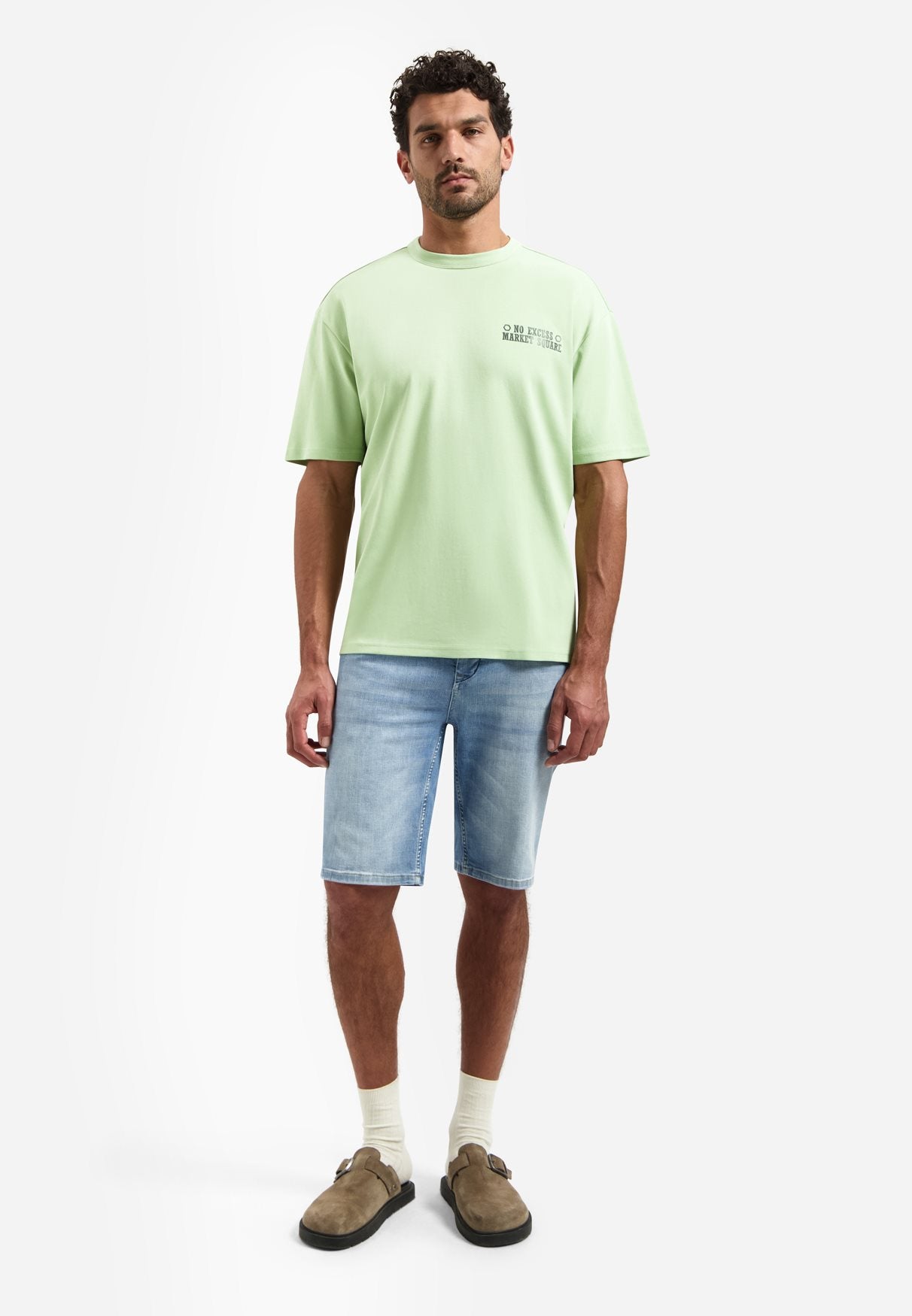T-shirt Heavy Interlock Green