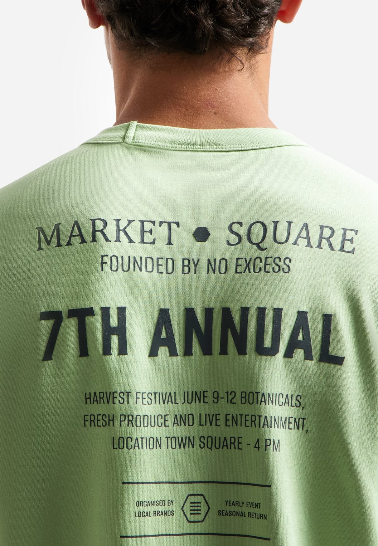 T-shirt Heavy Interlock Green