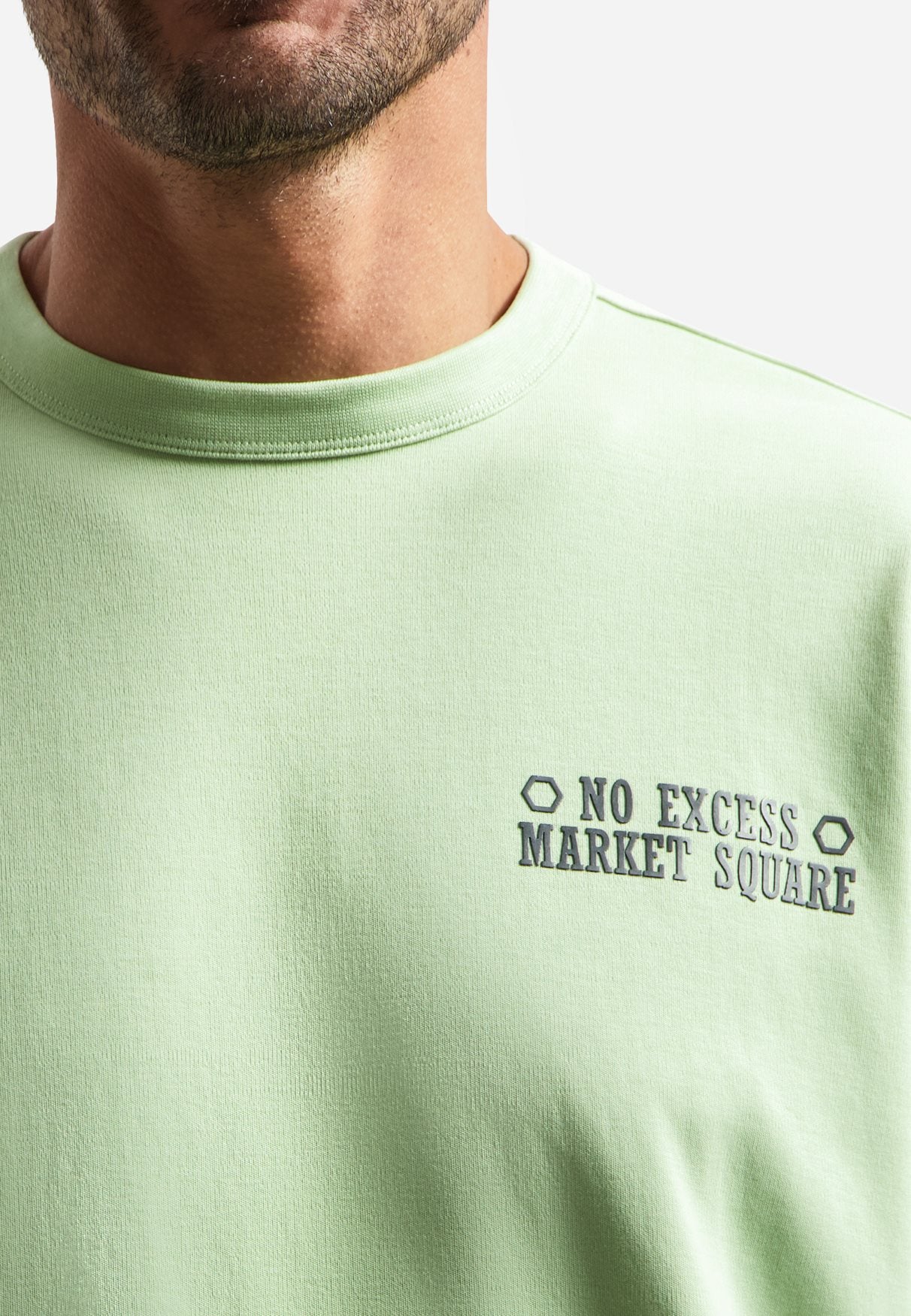 T-shirt Heavy Interlock Green