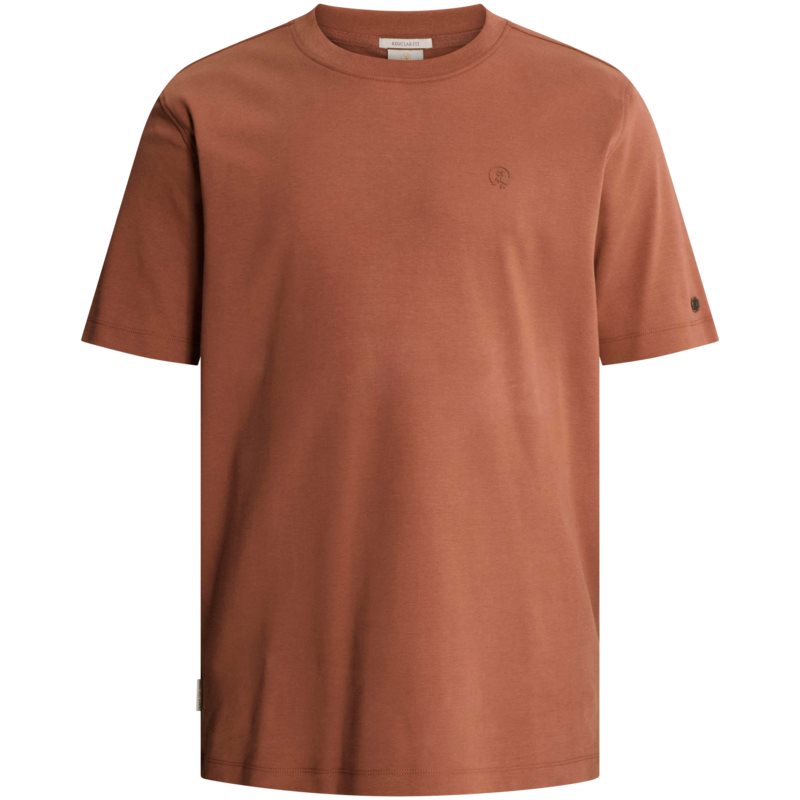 T-shirt Interlock Mahogany
