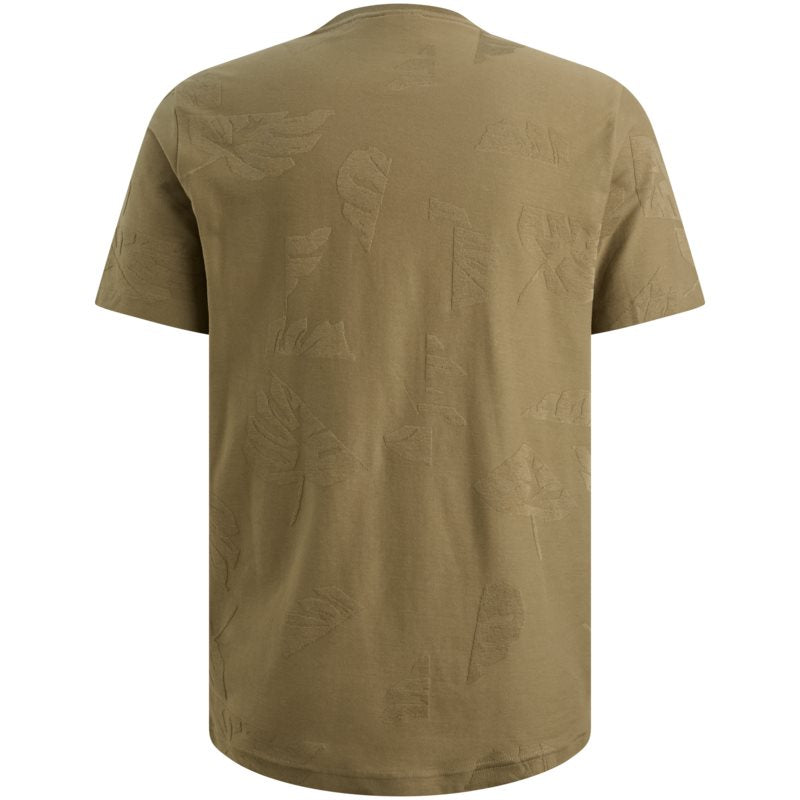 T-shirt Jacquard Dusky Green