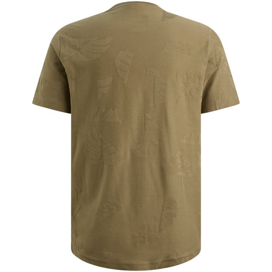 T-shirt Jacquard Dusky Green