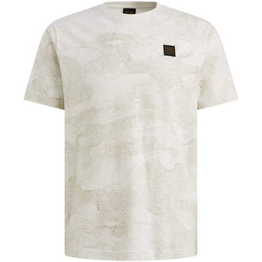 T-shirt Jersey Aop Egret