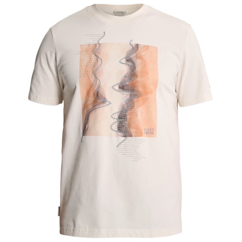 T-shirt Peached White Down