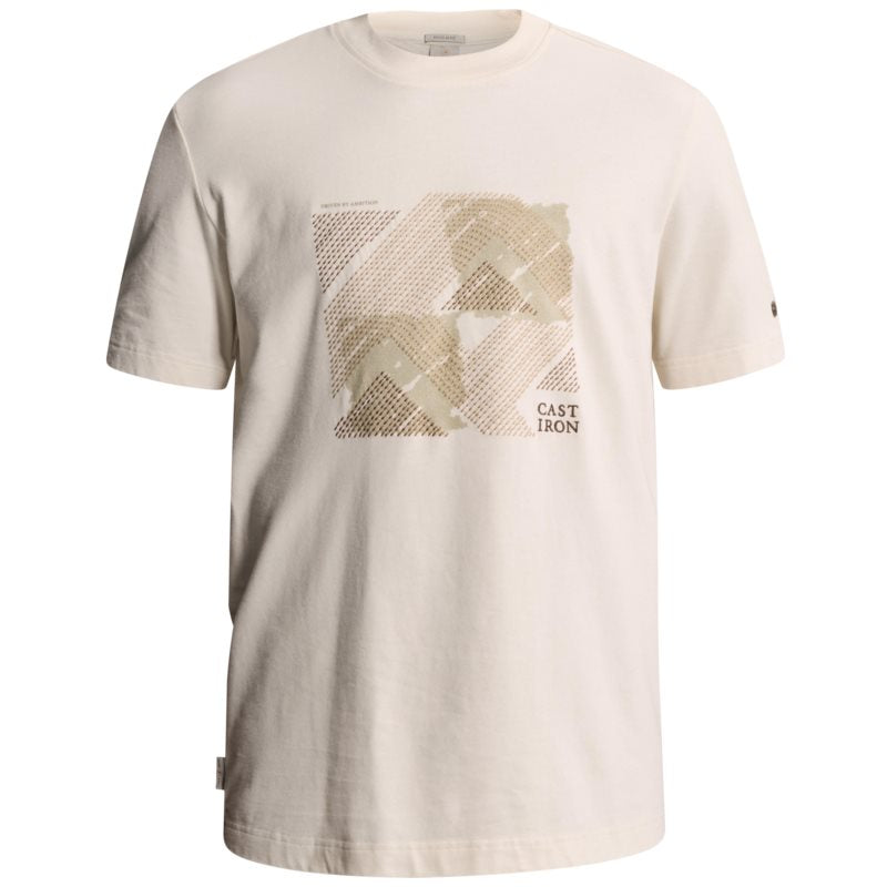 T-shirt Peached White Down