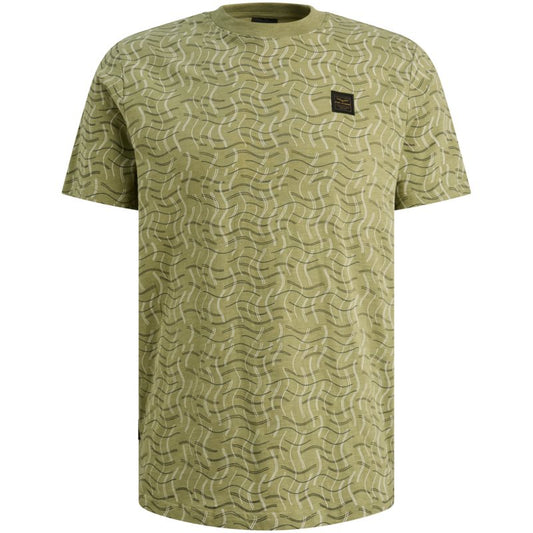 T-shirt Slub Jersey Mosstone
