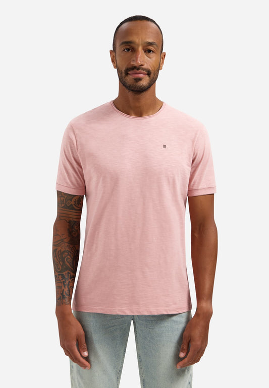 T-shirt Slub Light Mauve
