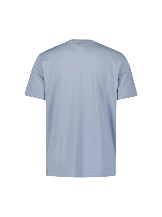 T-shirt Solid Basic Dusty Blue