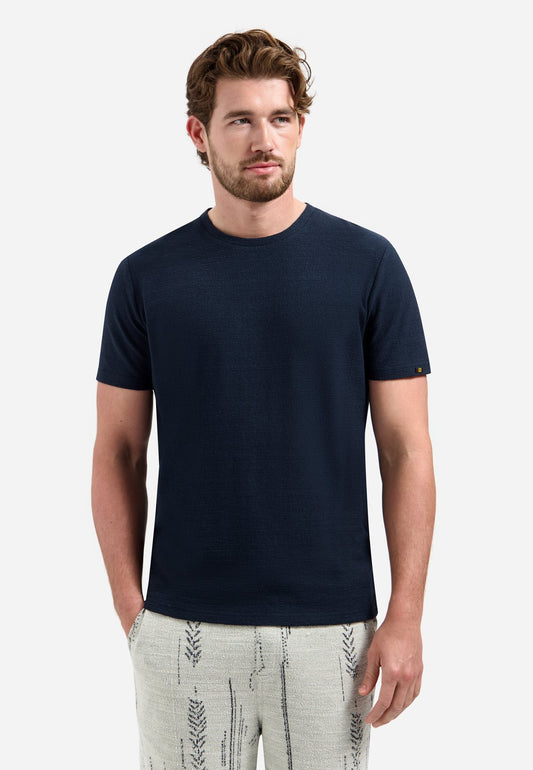 T-shirt Solid Jacquard Night