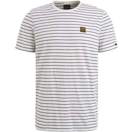 T-shirt Striped Jersey White
