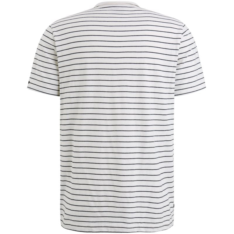 T-shirt Striped Jersey White
