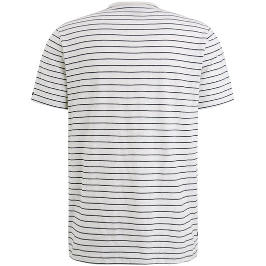 T-shirt Striped Jersey White