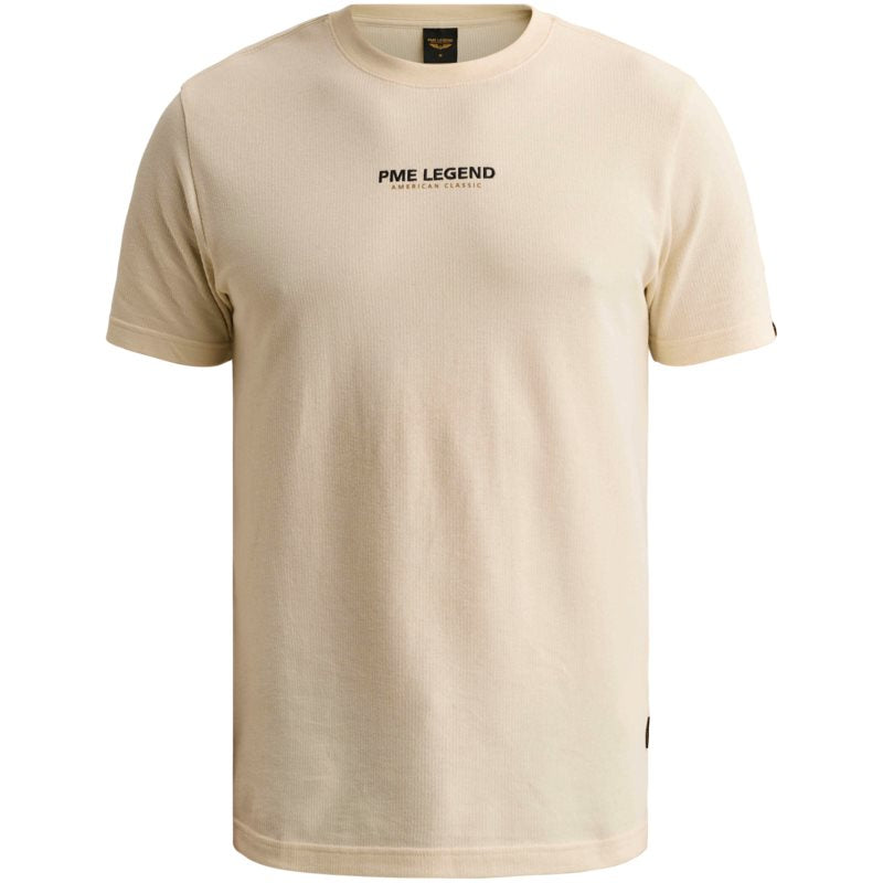 T-shirt Waffle Bone White