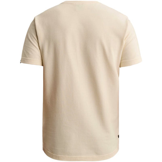 T-shirt Waffle Bone White