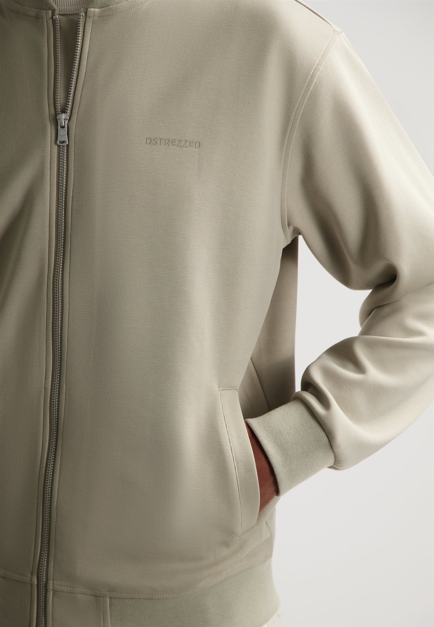 Tobias Sweat Bomber Sand