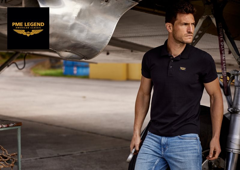 Trackway Polo Black
