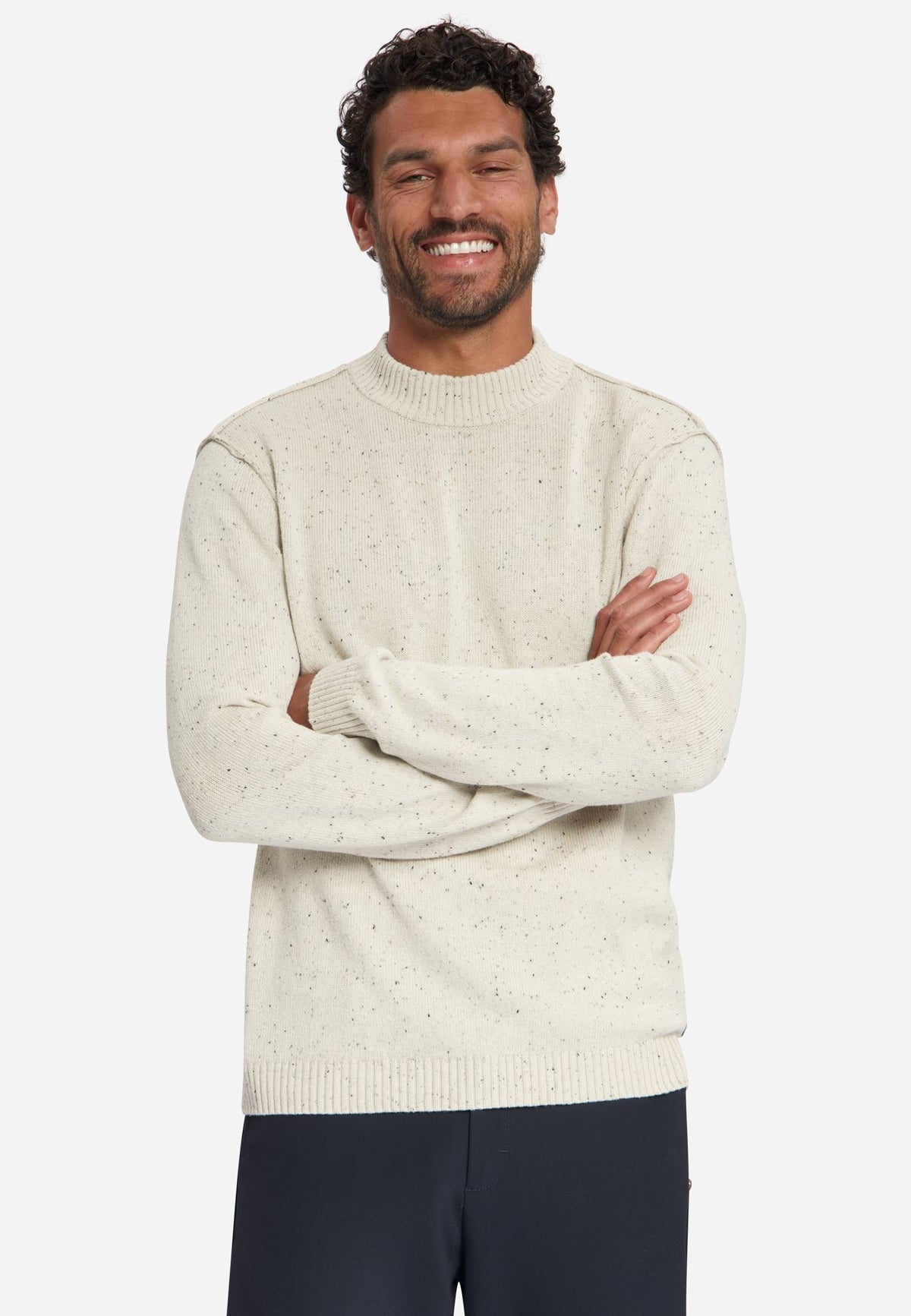 Turtle Neck Wool Stone