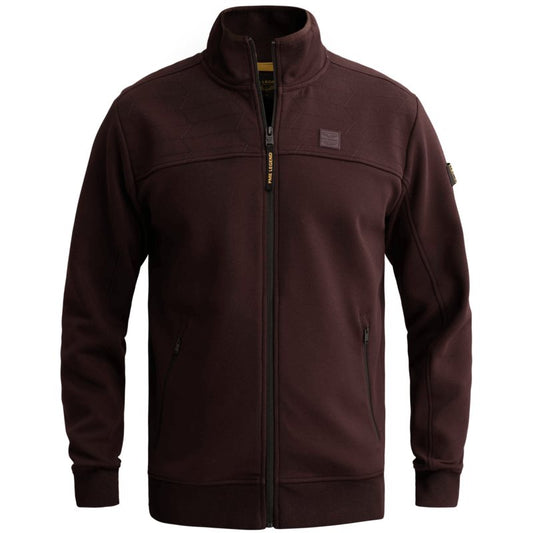 Zip Jacket Dark Aubergine