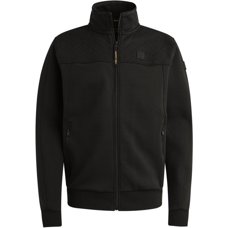 Zip Jacket Interlock Black