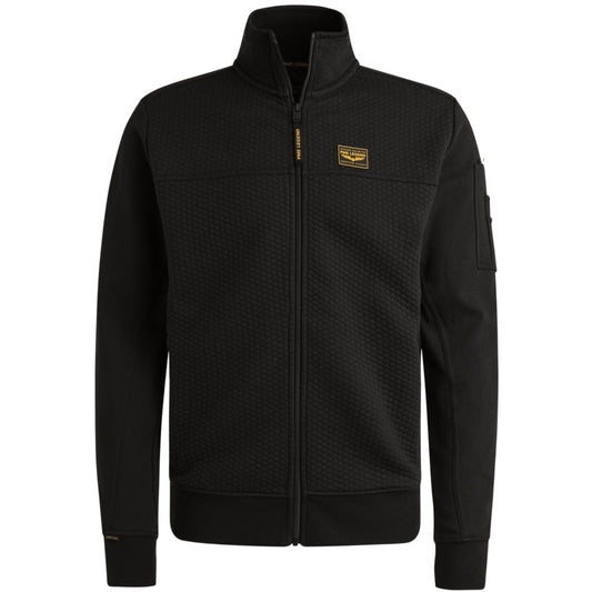 Zip Jacket Interlock Black