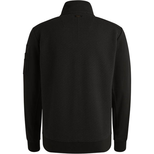 Zip Jacket Interlock Black