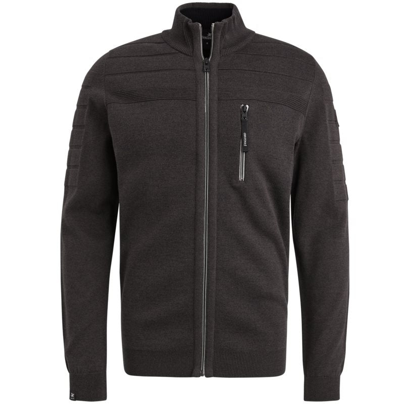 Zip Jacket Mouline Hot Fudge