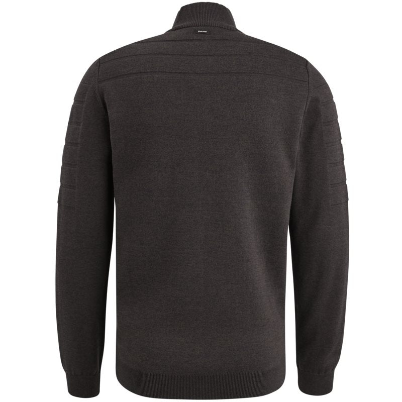 Zip Jacket Mouline Hot Fudge