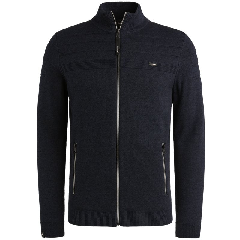 Zip Jacket Mouline Sky Captain