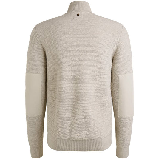 Zip Jacket Texture White Melee