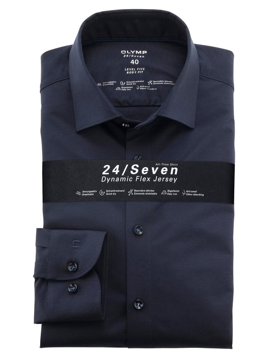 24/Seven bodyfit donkerblauw