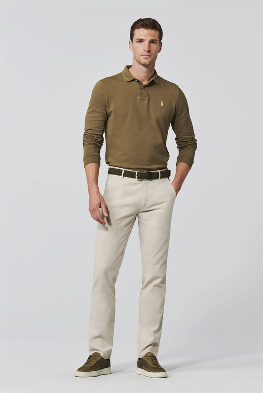 Chino Bonn Half Linen Sand