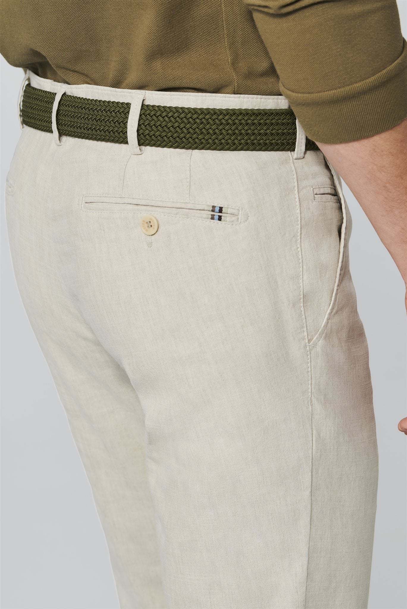 Chino Bonn Half Linen Sand