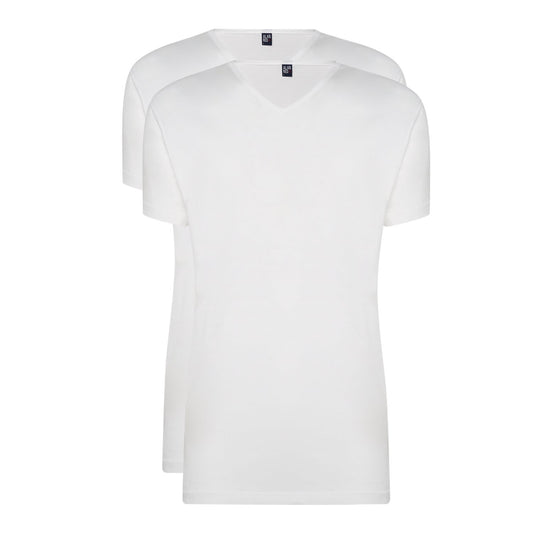 T-Shirt Vermont 2-pack v-hals