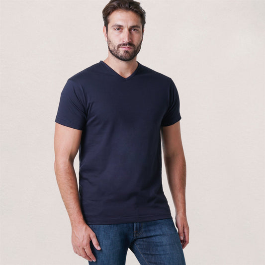 T-Shirt Vermont 2-pack v-hals